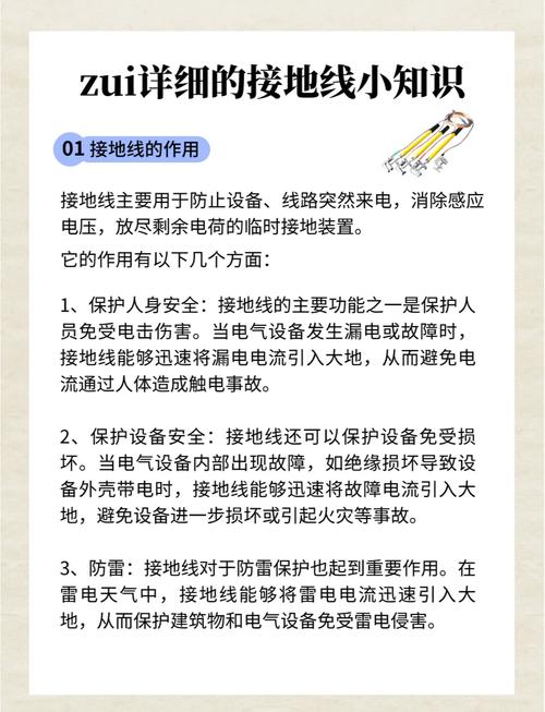 接地线的作用大揭秘 你是否好奇接地线在电力系统中扮演