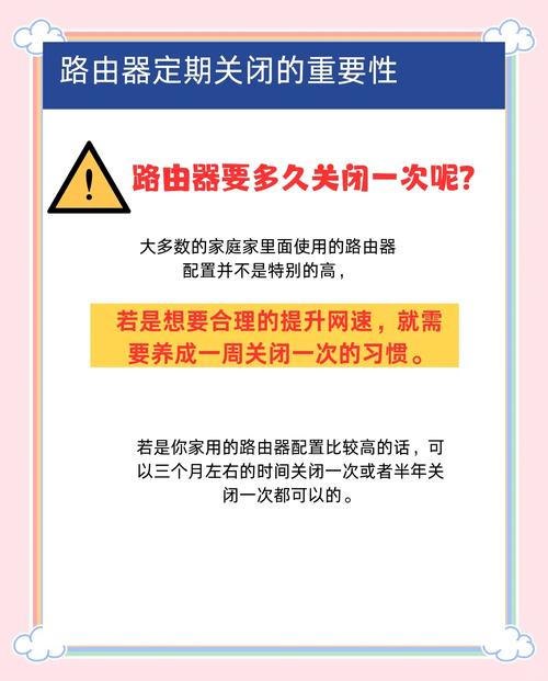 路由器定期重启网速提升秘诀
