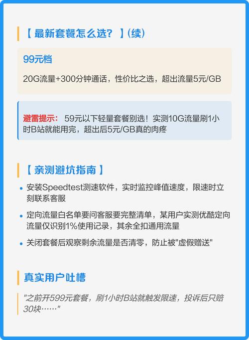 电信畅享套餐全解析