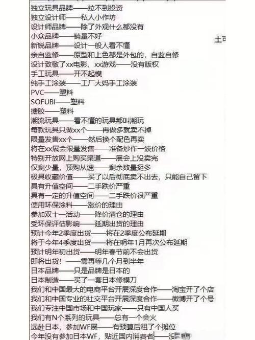 模玩圈黑话大起底新人必看避坑指南