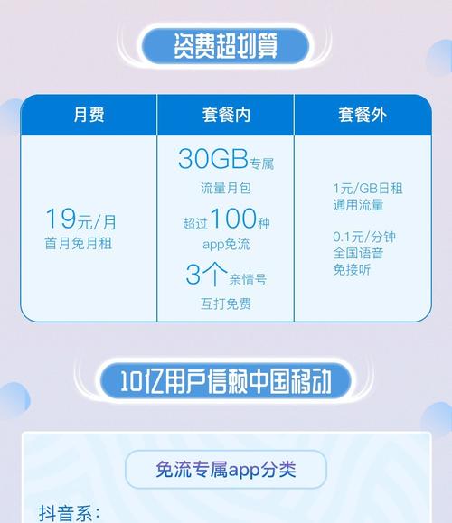 中国移动 西藏4g移动手机号码卡19套餐享30g专属流量移动花卡宝藏版