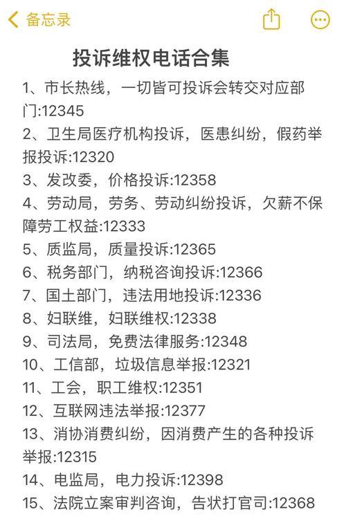  十月新规更便捷的投诉电话一览 
