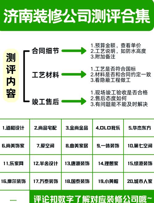 济南20家靠谱装修公司推荐避坑指南