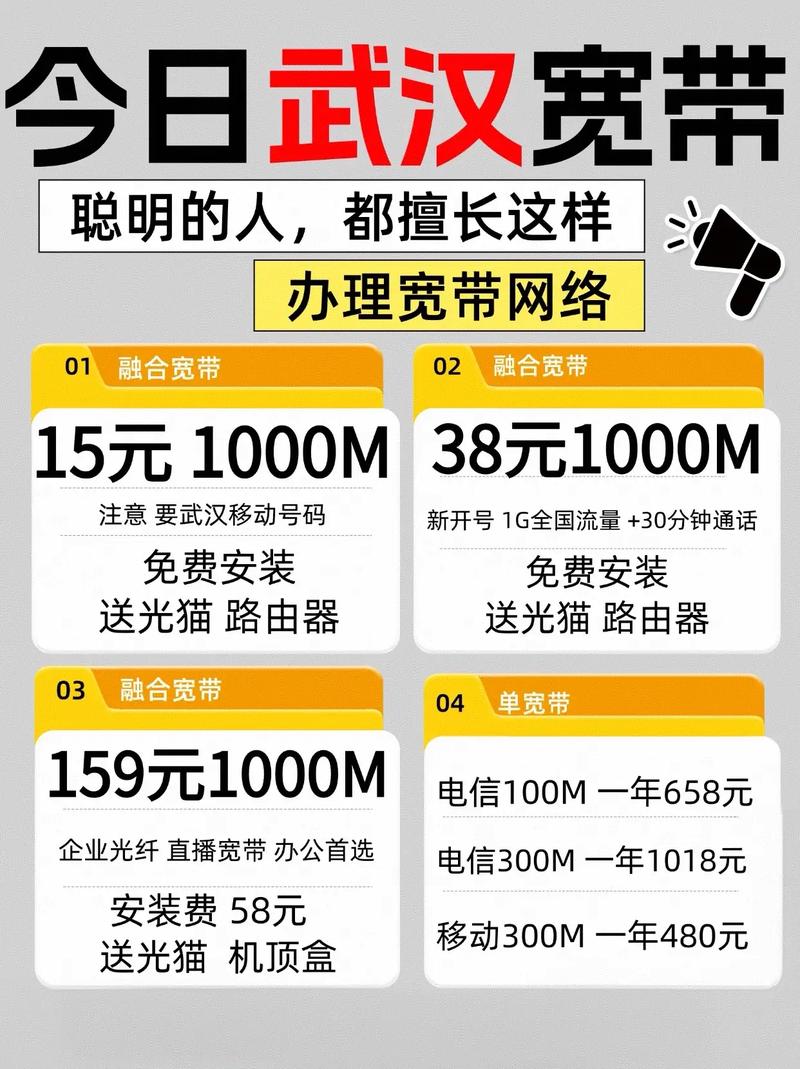 装宽带千万不要太老实在武汉15元办千兆网装宽带千万不要太老