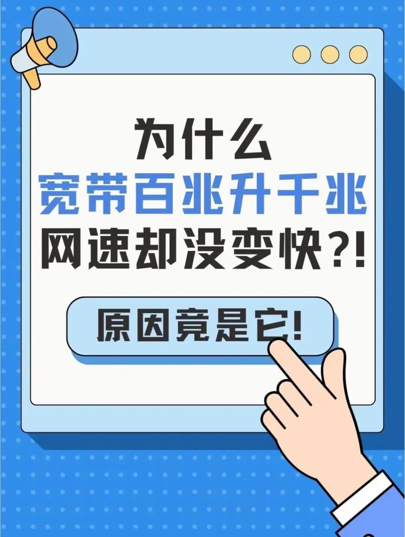 宽带升级网速不变快来了解吧网速不仅仅取决于宽带速率除了