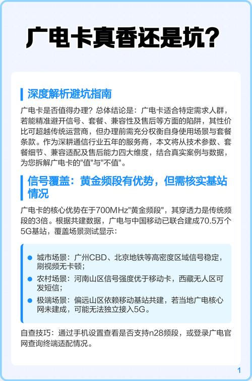 广电卡真香还是坑深度解析避坑指南
