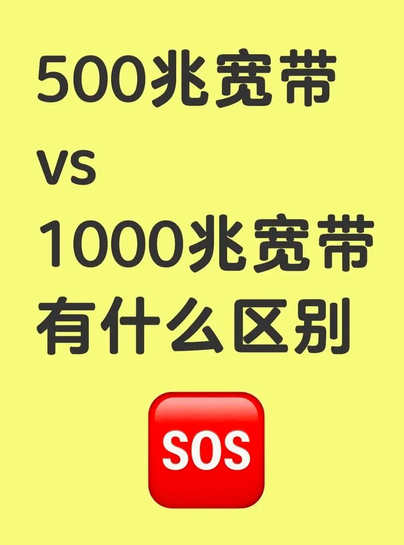 救大命500兆宽带和1000兆宽带区别大揭秘宝子们选