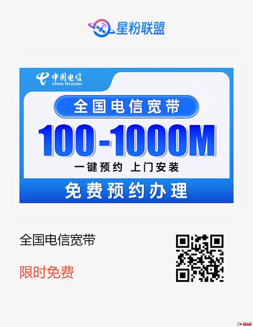 电信宽带安装1000m