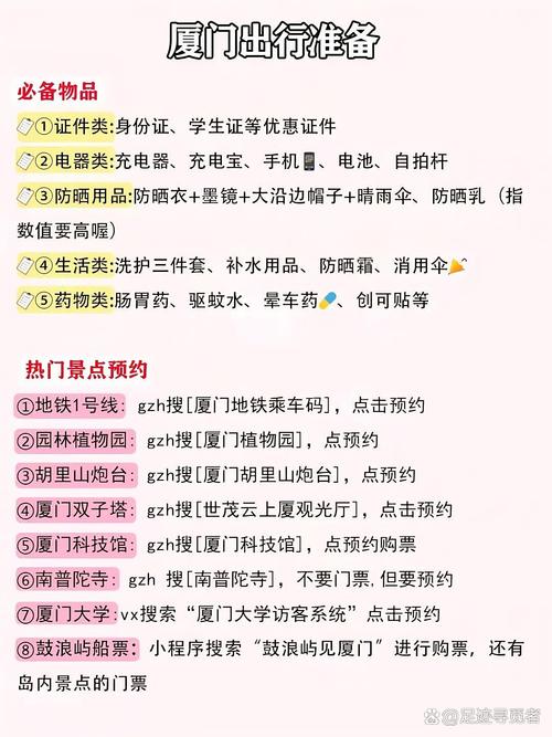 2025厦门保姆级旅行地图附必玩路线避坑指南