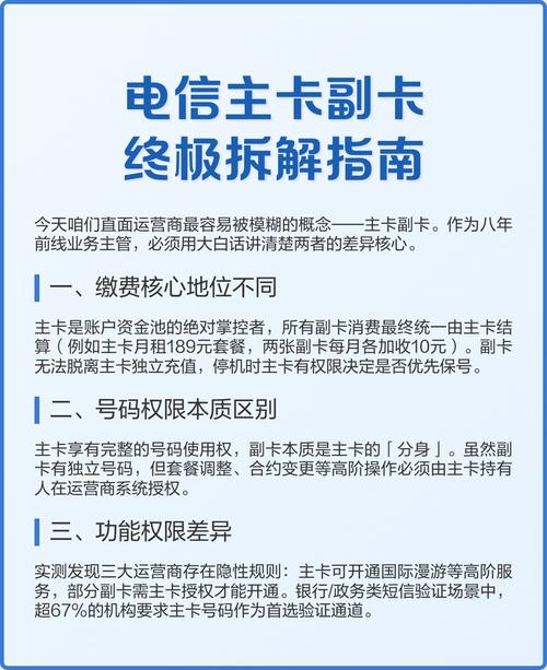 电信卡可以有几张副卡？与实用指南