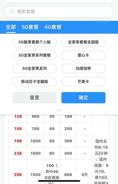作业作业移动38元含20g通用 30g定向 100分钟 权益超市黄金会员