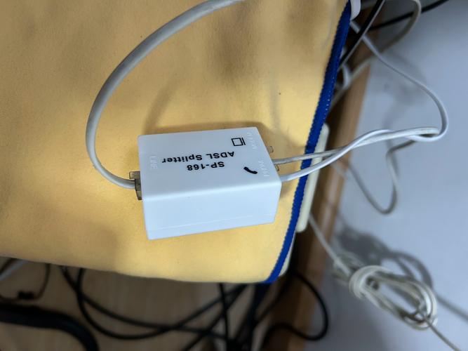 包邮 电信宽带 信号adsl分离器 语音分离器 电话线一分二分线器