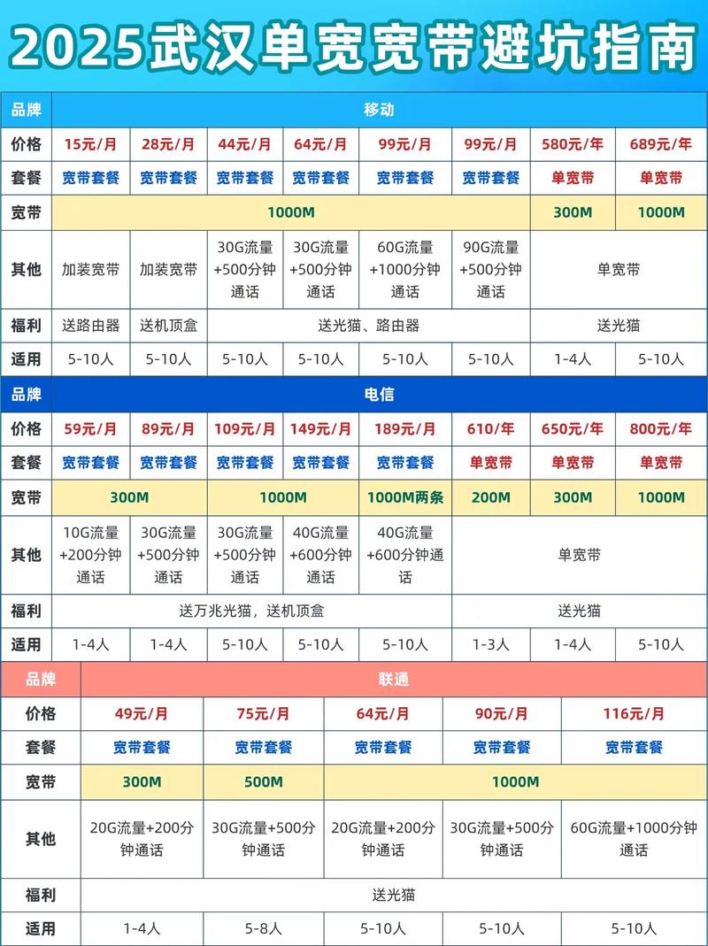 2025武汉宽带避坑指南你的宽带顾问