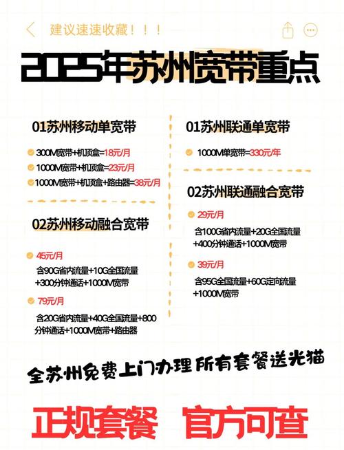 2025苏州宽带避坑指南省钱又省心