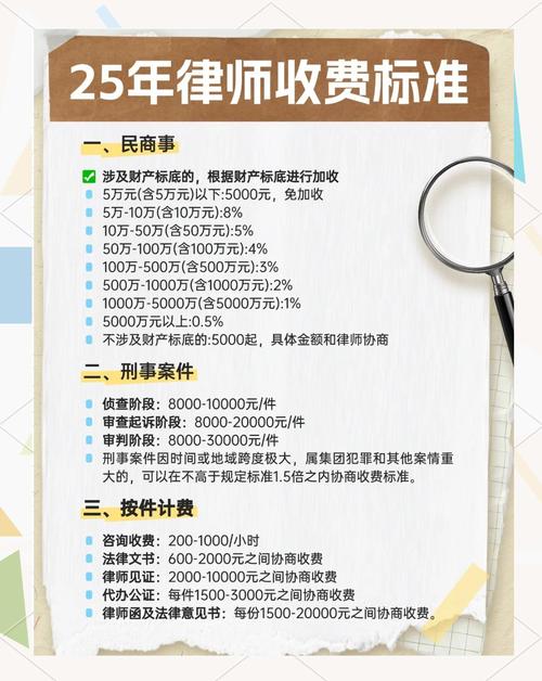 2025年律师收费全解析避坑指南来啦