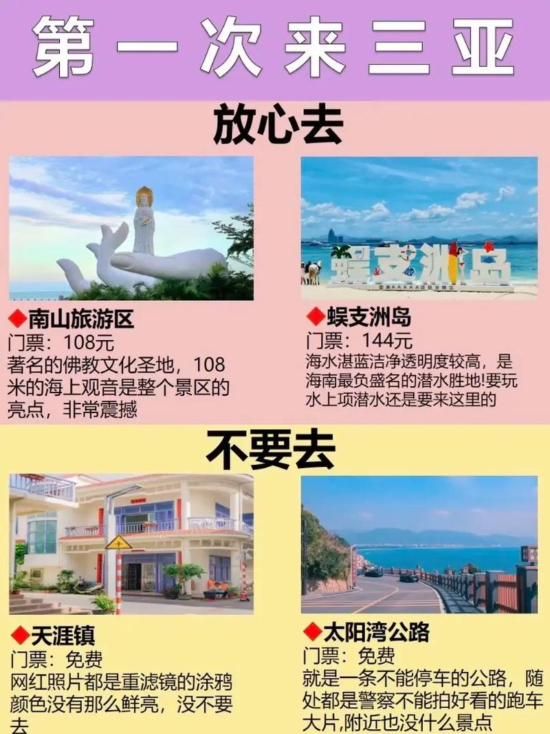 三亚旅游保姆级避坑攻略全程高能