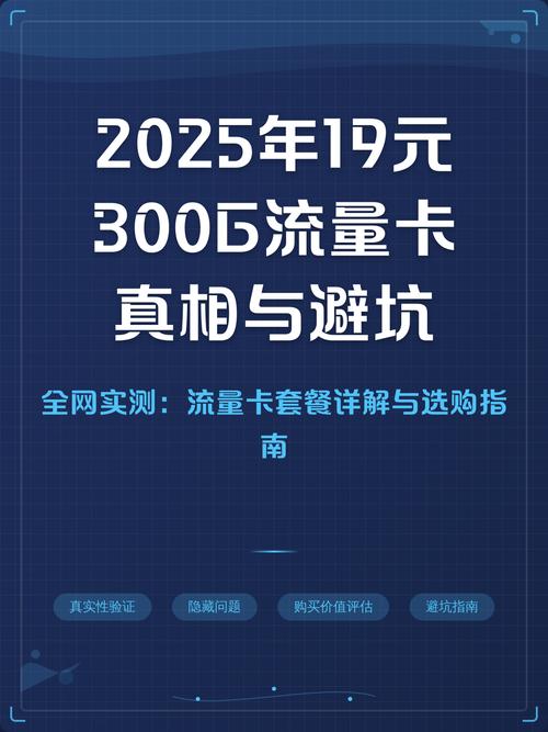 2025年19元300g流量卡真相与避坑