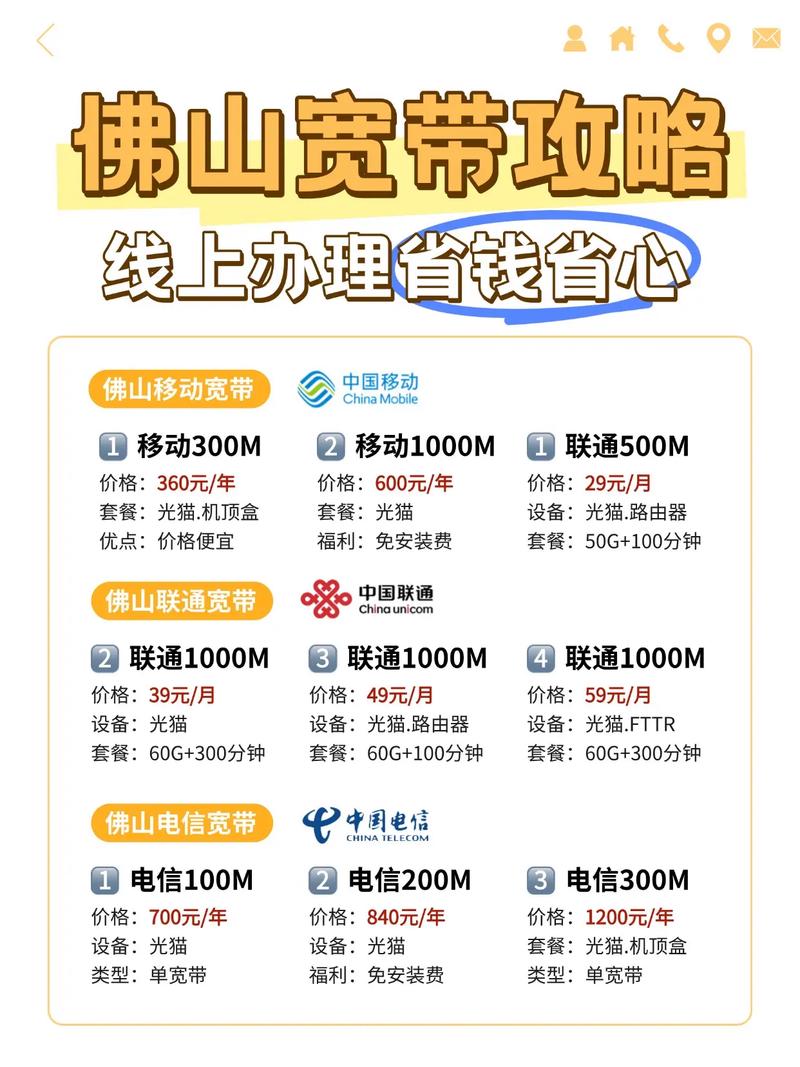 佛山宽带报装省钱攻略装宽带不踩坑佛山 佛山宽带 