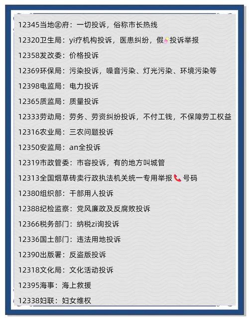 比12345更实用的投诉电话