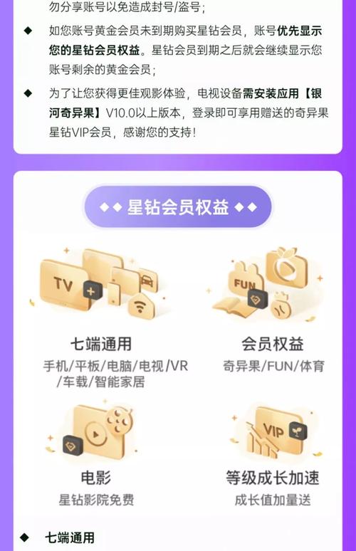 爱奇艺星钻会员