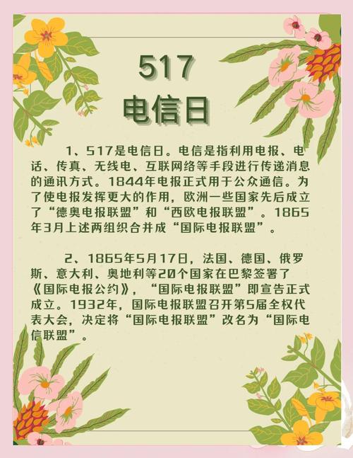 517国际电信日电报与通讯的起源