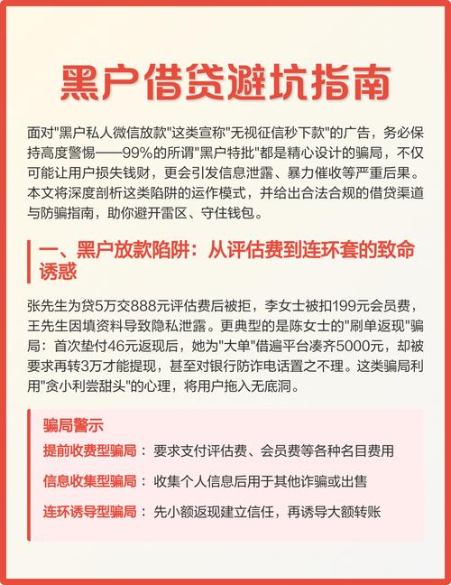 本文深度解析陷阱运作模式提供合规借贷渠道与防骗指南