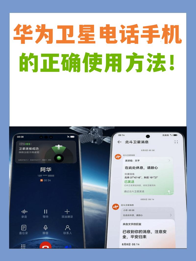 华为卫星电话手机的正确使用方法  你是否想过在任何地方都能打电话