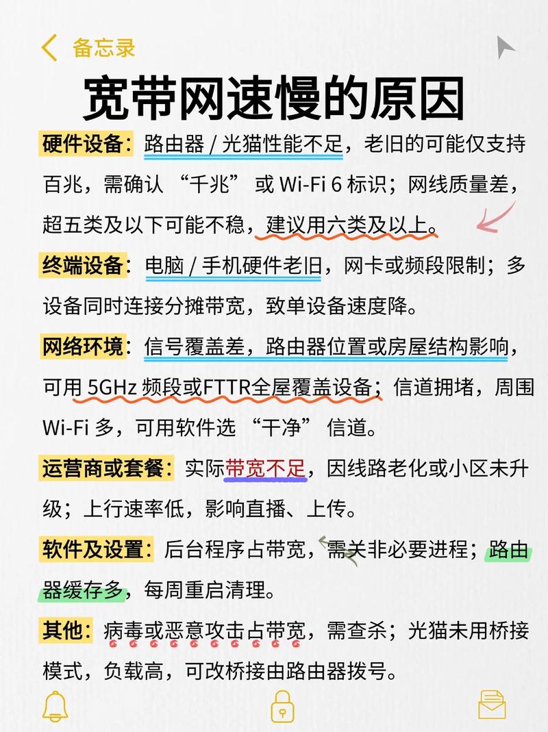 原来宽带网速慢是这些原因导致的朋友们是不是总觉得自己家宽