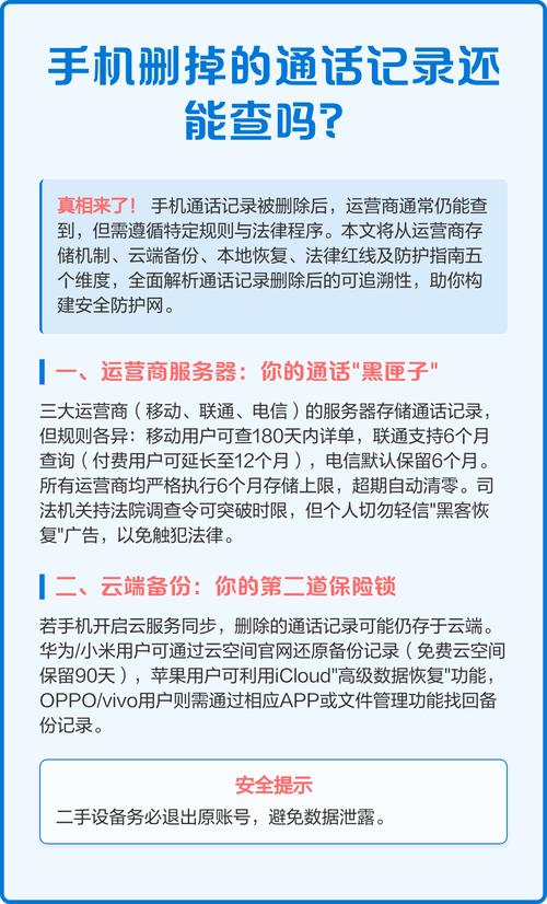 手机删掉的通话记录还能查吗真相来了