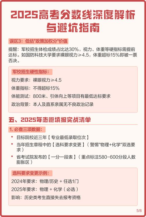 2025高考分数线深度解析与避坑指南