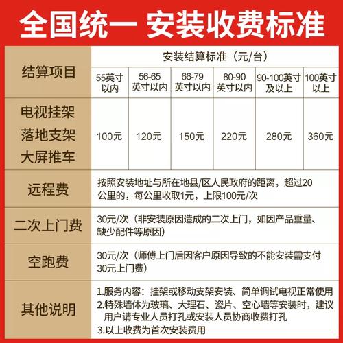 全国上门安装服务电视壁挂移动电视支架吊顶挂架等安装182