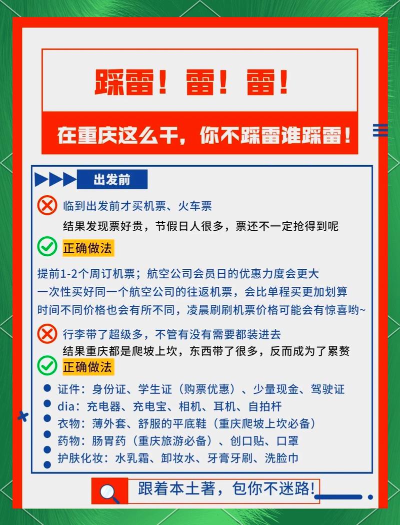 重庆旅游避坑指南5次经验总结