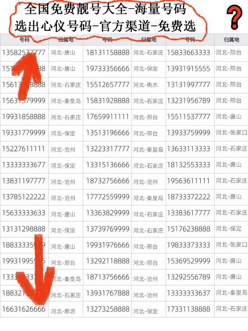2完全免费0元选号无隐藏收费直接领取心仪号码