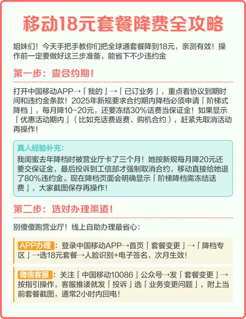 避开违约金陷阱  第一步查合约期 登录中国移动app我的
