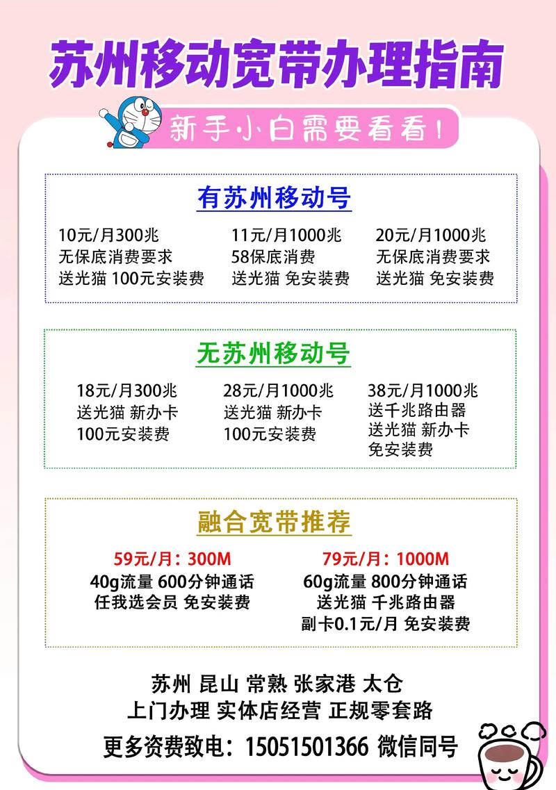 苏州移动宽带套餐您选对了吗
