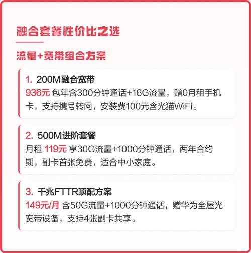 联通宽带最低套餐解析
