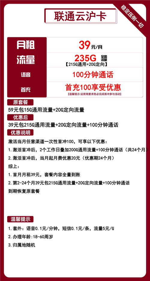 沪卡39元套餐测评为什么这款上海联通流量卡被称为2025性价比之王