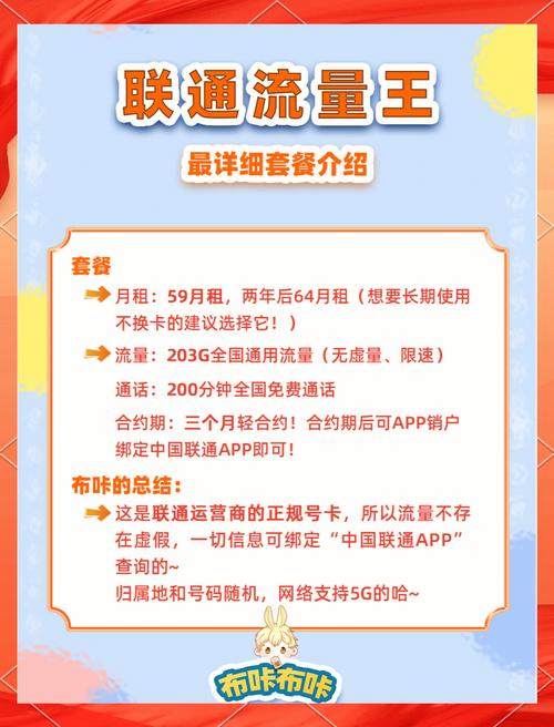 联通流量卡对比哪款更适合你