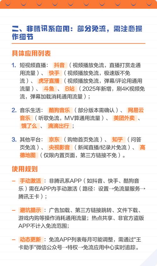2025联通大王卡免流范围全解析 联通大王卡免流覆盖腾讯系全应用及