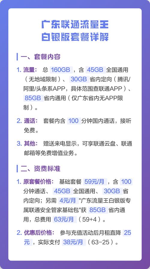 广东流量王白银版套餐详细-广东流量王白银版套餐解析：深度拆解与实测体验