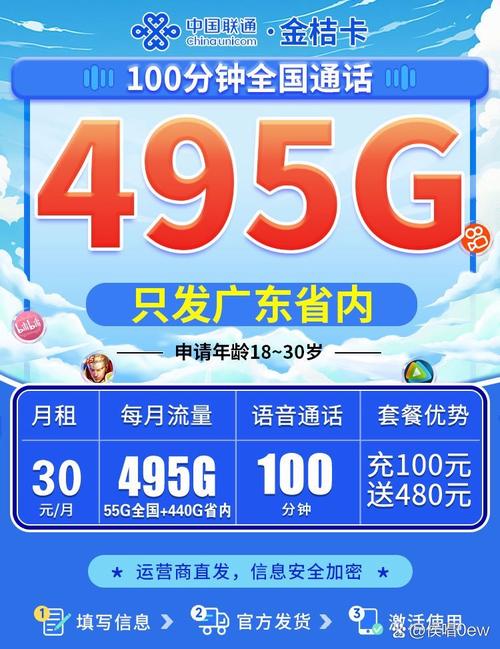 广东流量卡广东 联通流量卡