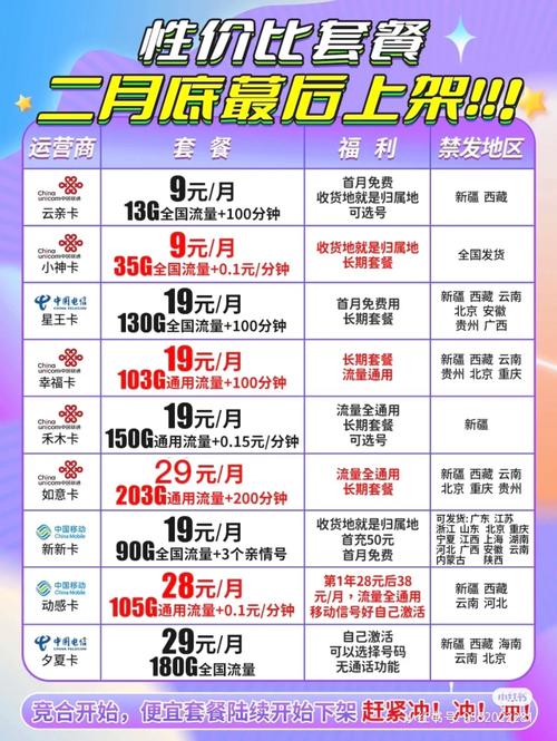移动神仙套餐来了超值优惠哦