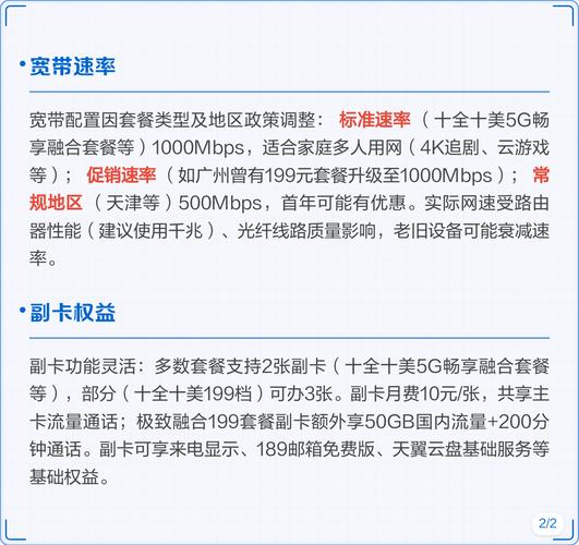电信199元档套餐配置详解