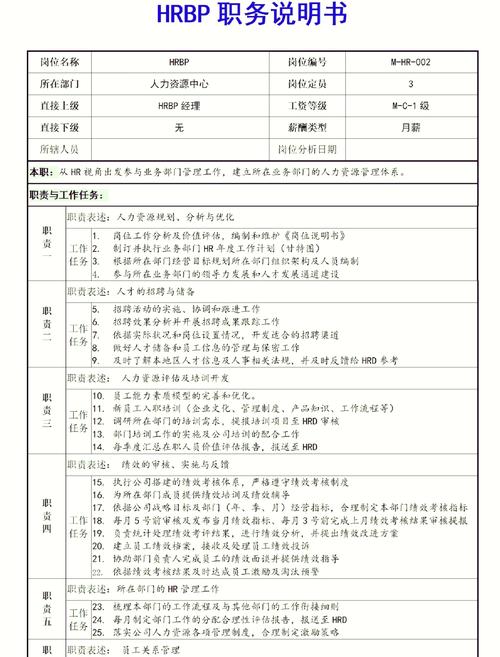 关键任务包括岗位分析招聘与储备培训与开