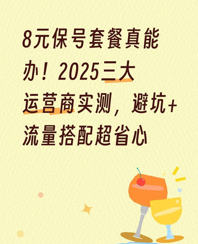 如何办理三大运营商的8元保号套餐全面指南