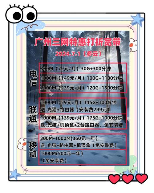 广州宽带套餐推荐2024年省钱秘籍