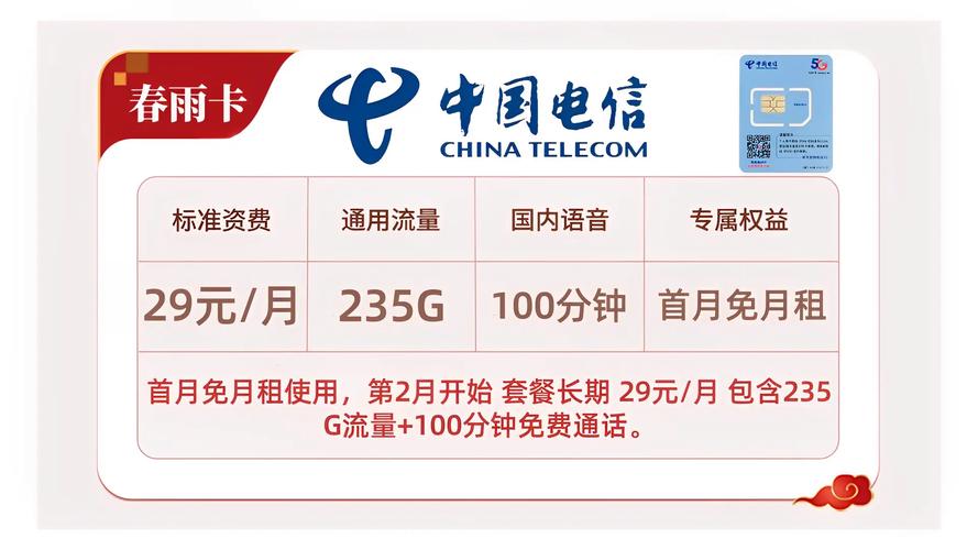 中国电信电信星卡流量卡丨电话卡