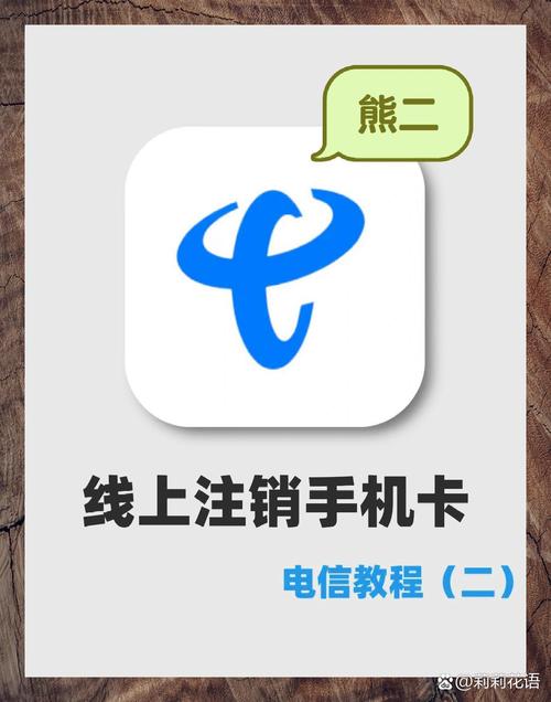 电信手机卡线上注销详细指南