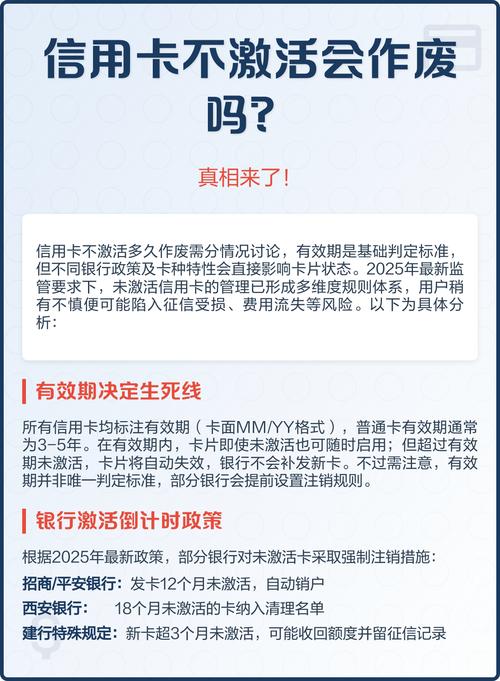信用卡不激活会作废吗真相来了