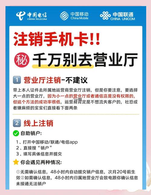 电信电话卡注销全攻略3种方法轻松搞定